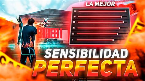 Sensibilidad Free Fire Con Seguimiento A La Cabeza ConfiguraciÓn Para Dar Todo Rojo En Free