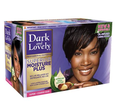 Dark And Lovely Superior Moisture Plus No Lye Relaxer Kit Super Afro