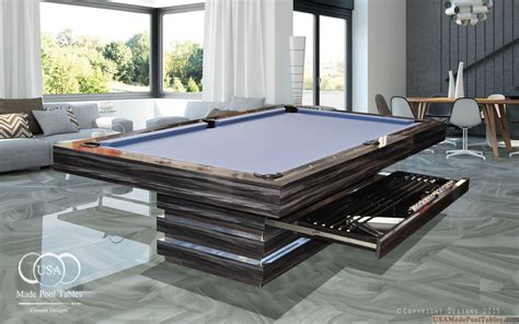 Hermosa Modern Pool Table Contemporary Style