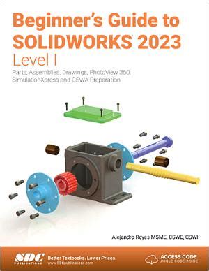 A Hands On Introduction To Solidworks Book Sdc