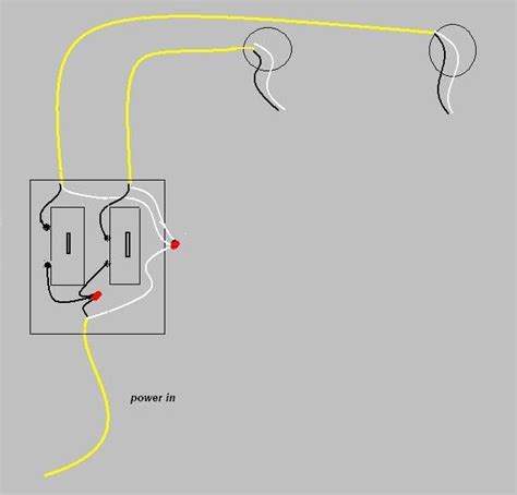 How To Wire A 2 Pole Light Switch Combination Double Single