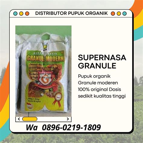 Pupuk Organik Granul Terbaik Pupuk Granule Nasa Untuk Padi Pupuk Nasa