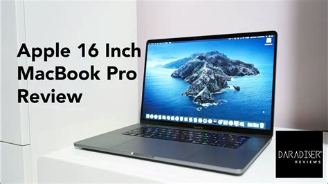 Apple 16 Inch Macbook Pro A2141 2020 Review Daradiser ® Youtube