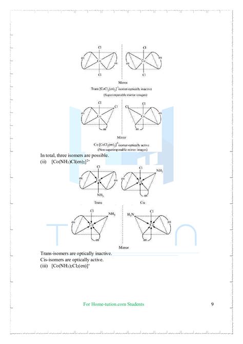 Ncert Solutions For Class Chemistry Chapter Coordination Compounds