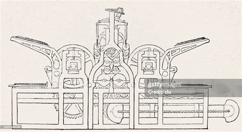 Fast Press Of The Times From 1814 Invented By Friedrich König High Res