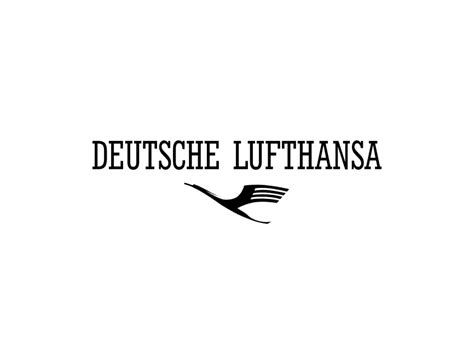 Deutsche Lufthansa Black Logo Png Vector In Svg Pdf Ai Cdr Format