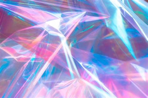 Premium Photo Holographic Prism Texture Background