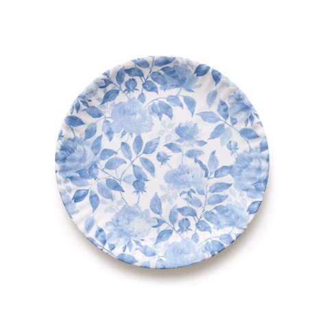 Mixed Floral Melamine Plate Set Ii