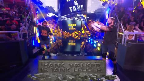 Hank Walker Tank Ledger Entrance Wwe Nxt July Youtube