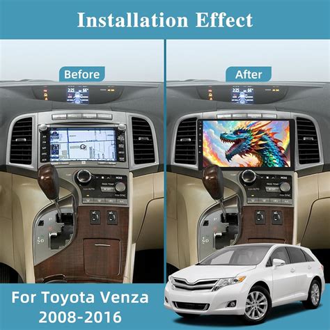 2 64G For Toyota Venza 2008 2016 Android 13 Car Radio Wireless Apple