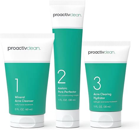 Proactiv 3 Step Acne Treatment Benzoyl Peroxide Face Wash