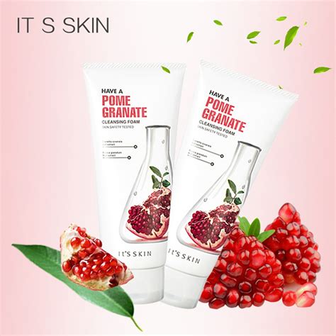 S A R A M T It S Skin Have A Pomegranate Cleansing Foam Chi T Xu T L U