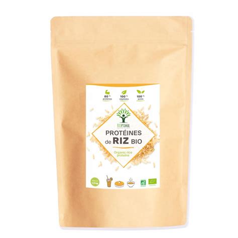 Prot Ine Poudre De Riz Bio Bcaa Energie De Prot Ine De