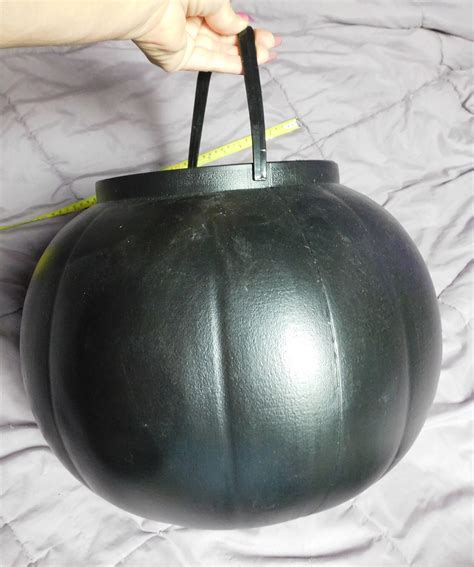 Fun Large Black Pumpkin Decor Halloween Collectable Vintage - Etsy