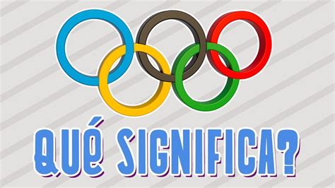 Significado De Los Anillos Olimpicos Logos NBKomputer