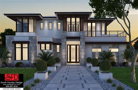 Two Story Modern House Designs