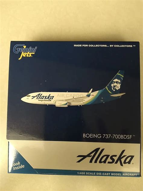 Alaska Air Cargo Boeing 737 700bdsf N627as Gemini Jets Gjasa2028 Scale 1 400 Ebay