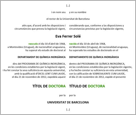 UB Llibre d estil Criterios Certificados y títulos