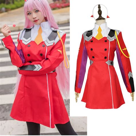 Zero Two Costumes Anime Darling In The Franxx Zero Two Cosplay Costume