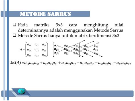 Cara Menghitung Invers Matriks 3x3 11 Invers Perkalian Matriks Ordo 3x3 Misalkan Determinan