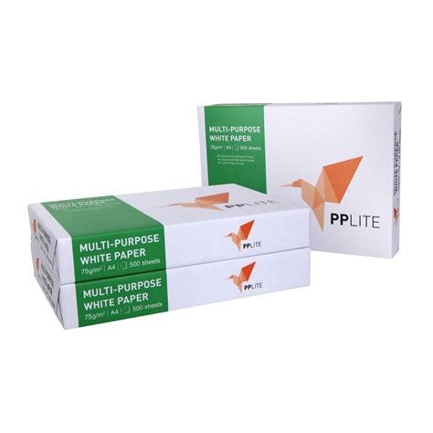 Jual Kertas Hvs A4 75gsm Pp Lite Isi 1 Rim Shopee Indonesia