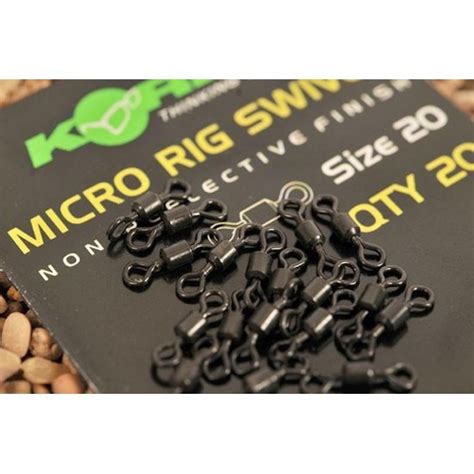 Korda Micro Rig Swivel Piezas