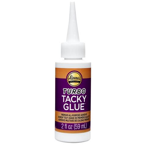 Paper Crafts Adhesives Aleene S Turbo Tacky Glue Needlenose Tip 2oz