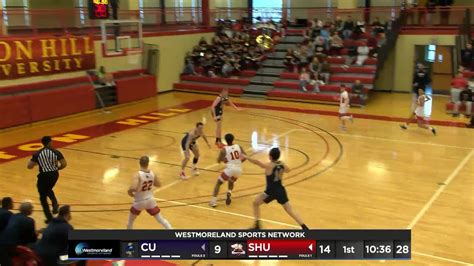 Clarion At Seton Hill Men Basketball Westmorelandsports