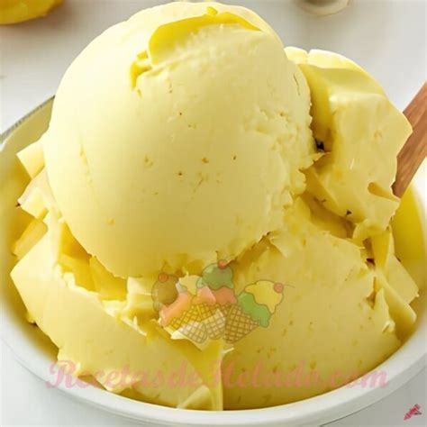 Helado de Piña Vegano Recetas de Helado 2024