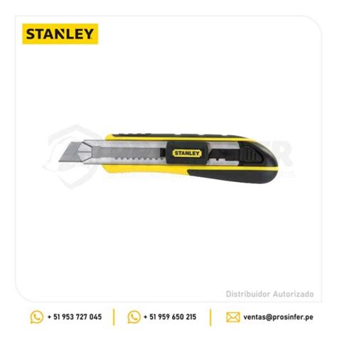 Cuchilla Stanley Snap Off Fatmax Mm En Per Prosinfer