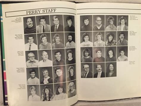 1989 Perry Middle School Annual Yearbook Ohio OH High School 1993 1994 ...