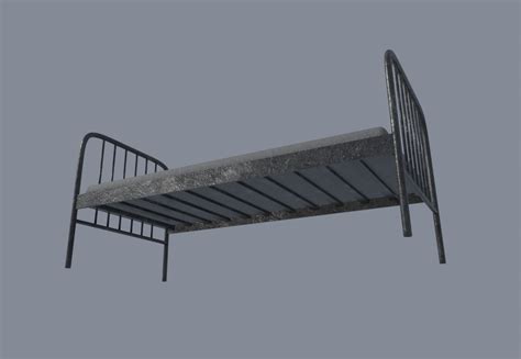 Prison bed 3D model - TurboSquid 1609468