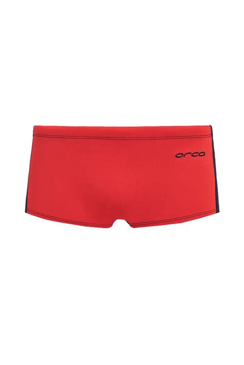 Orca Rs1 Square Legs Mens Swim Wear Coral Red Wetsuit Centre