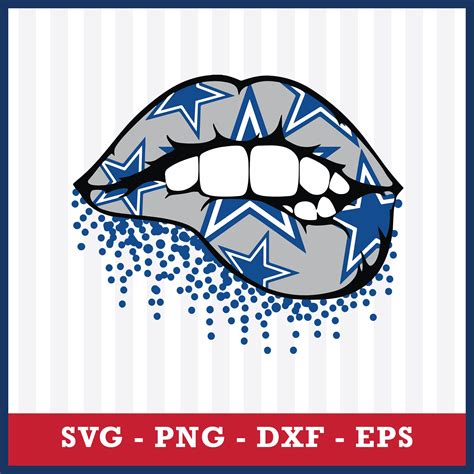 Lip Dallas Cowboys Svg Dallas Cowboys Svg Dallas Cowboys C Inspire