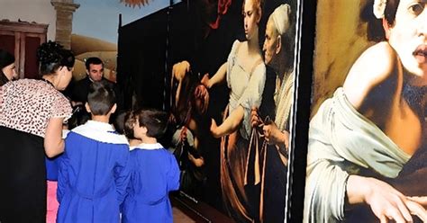 Cartura Lurlo E La Luce In Mostra 31 Opere Di Caravaggio Fin