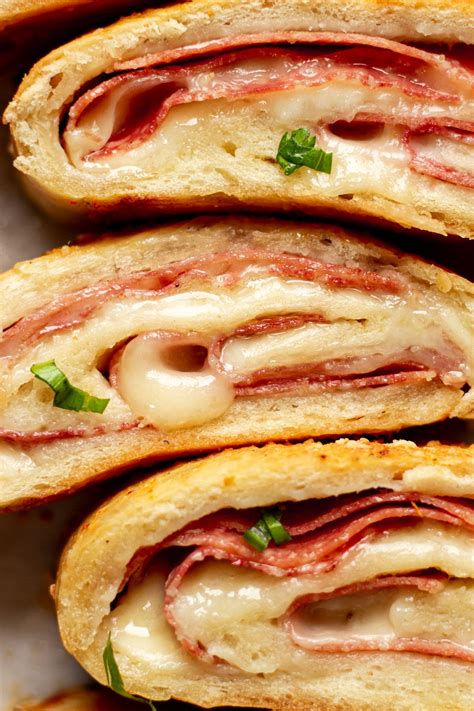 Authentic Italian Stromboli Recipe — Damn Spicy