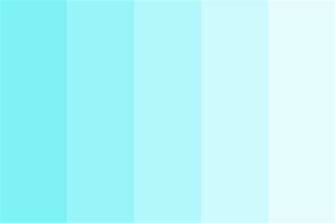 shades of turquoise 2 Color Palette