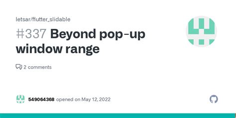 Beyond Pop Up Window Range Issue Letsar Flutter Slidable Github