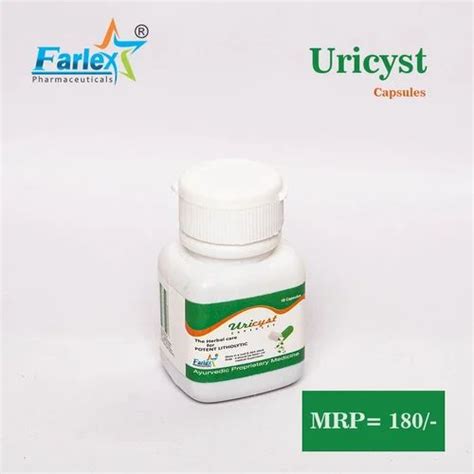 Uricyst Potent Litholytic Capsules For Clinical Packaging Type Bottle At Rs 180 Piece In