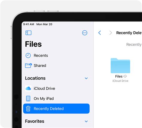 Delete Files Or Recover Deleted Files In The Files App On Your Iphone