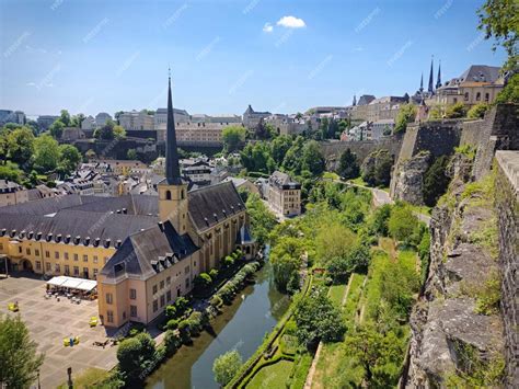 Premium Photo The Historical City With Its City Walls In Luxembourg