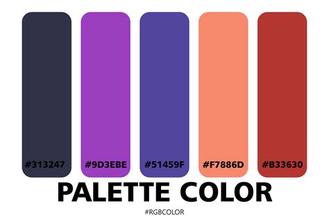 A Collection of Accurately Color Palettes with Codes, Perfect for use by illustrators 13934982 ...