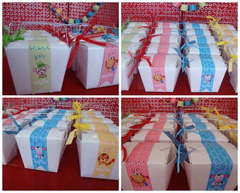 Sweet Bambinos First Birthday Favors