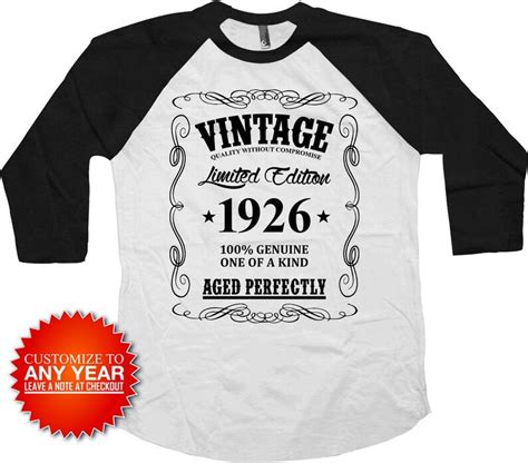 95th Birthday Shirt Birthday T Ideas For Men Custom Year Etsy