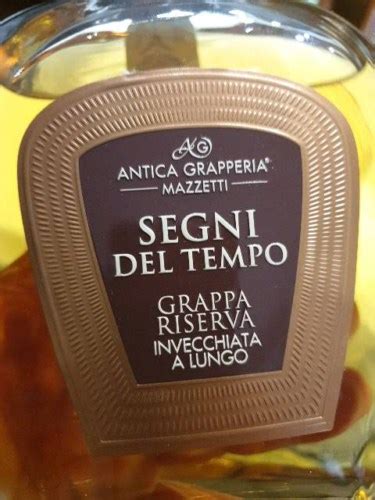 N V Antica Grapperia Mazzetti Segni Del Tempo Grappa Riserva