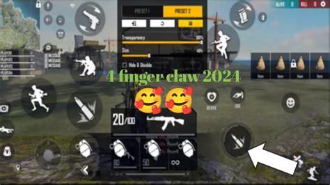 How To Freefire 4 Finger Claw Settingfree Fire 4 Finger Best Setting 2024how To Play Four