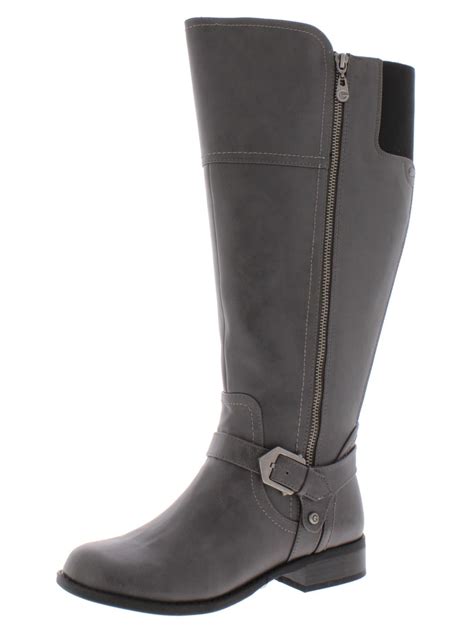 G BY GUESS - G by Guess Womens Hailee Wide Calf Faux Leather Riding ...