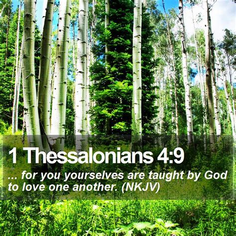 Daily Bible Verse 1 Thessalonians 4 9 1 Thessalonians 4 … Flickr