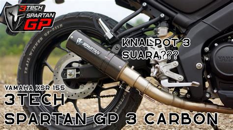 Yamaha Xsr 155 Knalpot 3tech Spartan Gp3 Carbon Test Sound Youtube