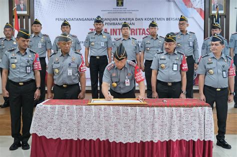 Bangun Zona Integritas Pimti Dan Kepala UPT Kemenkumham Babel